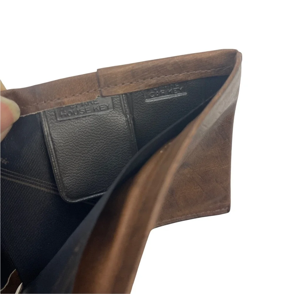 Rolfs Mens Leather Wallet Brown‎ 4.5